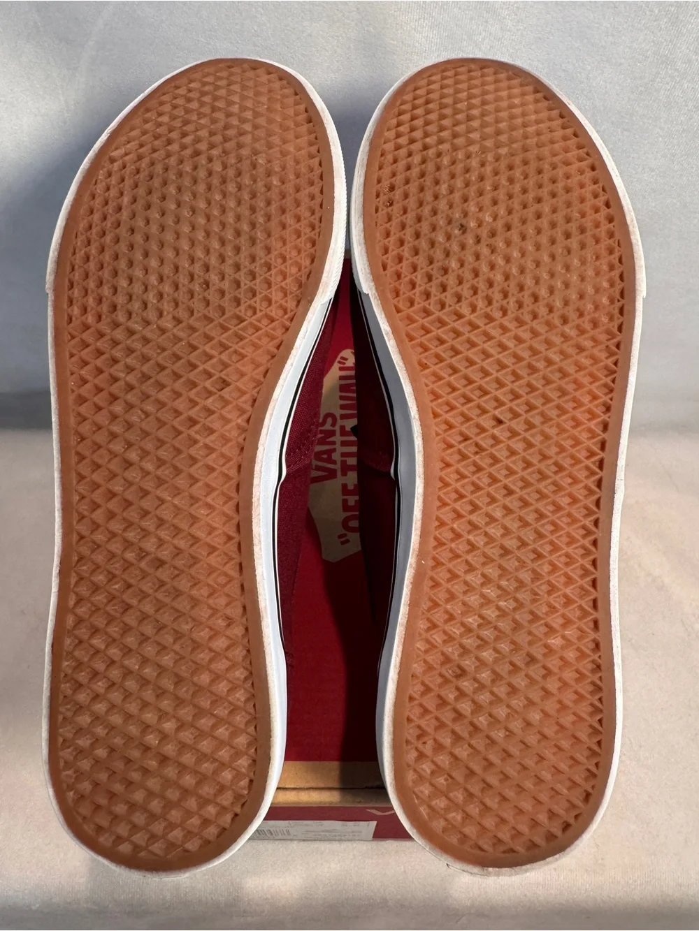 Vans Authentic Lo Pro Canvas Sneakers - Burgundy with Black Laces